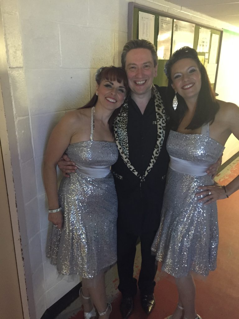 Peter Gill with the Passionettes