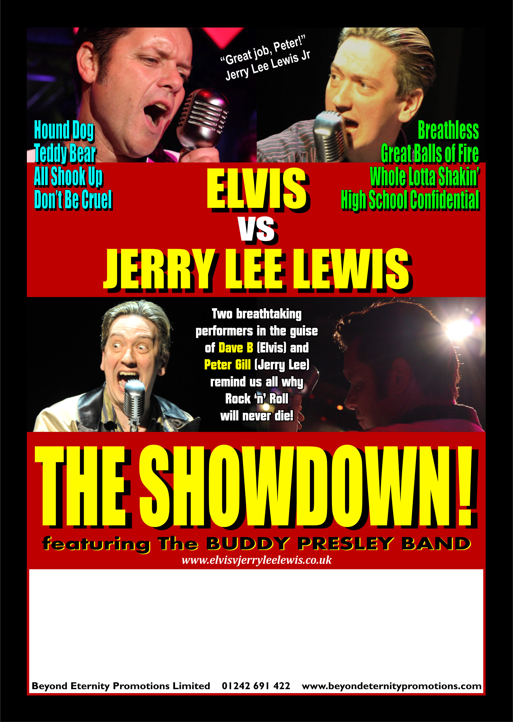 Elvis vs Jerry Lee Lewis - The Showdown poster
