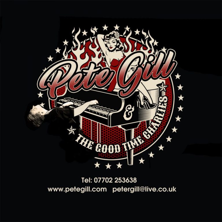 Good Time Charlies sticker Peter Gill